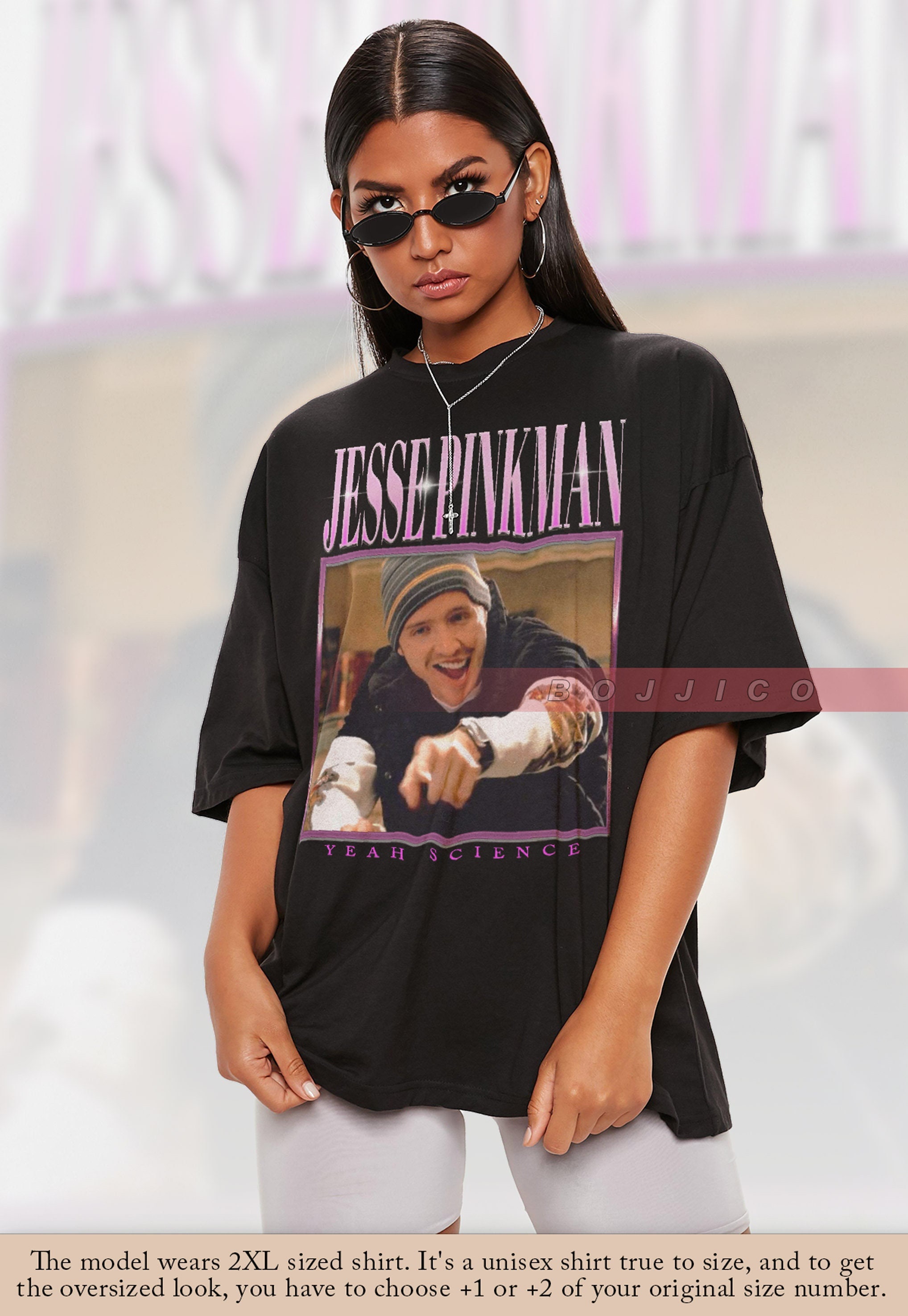 RETRO JESSE PINKMAN Yeah Science Shirt Vintage Jesse Pinkman - Etsy