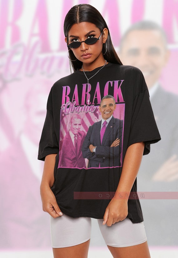 RETRO BARACK OBAMA Shirt Vintage Obama Shirt Retro 90s Barack