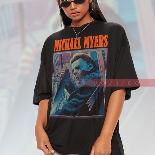 MICHAEL MYERS Vintage TShirt,Jason Voorhees Halloween T-Shirt Friday the  13th