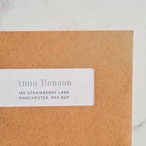 Custom Guest Address Labels, Wedding Envelope Addressing, Classic Text Address Label, Guest List Address labels, Peronsalised Address Label