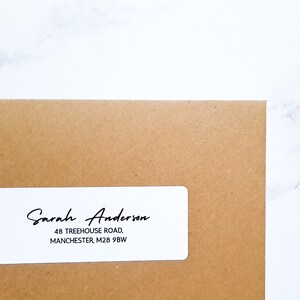 Custom Guest Address labels, Easy Envelope Addressing, Personalised Address Label, Wedding Invitation labels, Custom Address Label Template