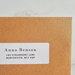 Custom Guest Address Labels, Wedding Envelope Addressing, Modern Text Address Label, Guest List Address labels, Peronsalised Address Label