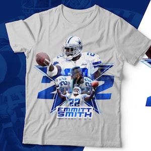 Emmitt Smith Dallas Cowboys Shirt Design Digital Download