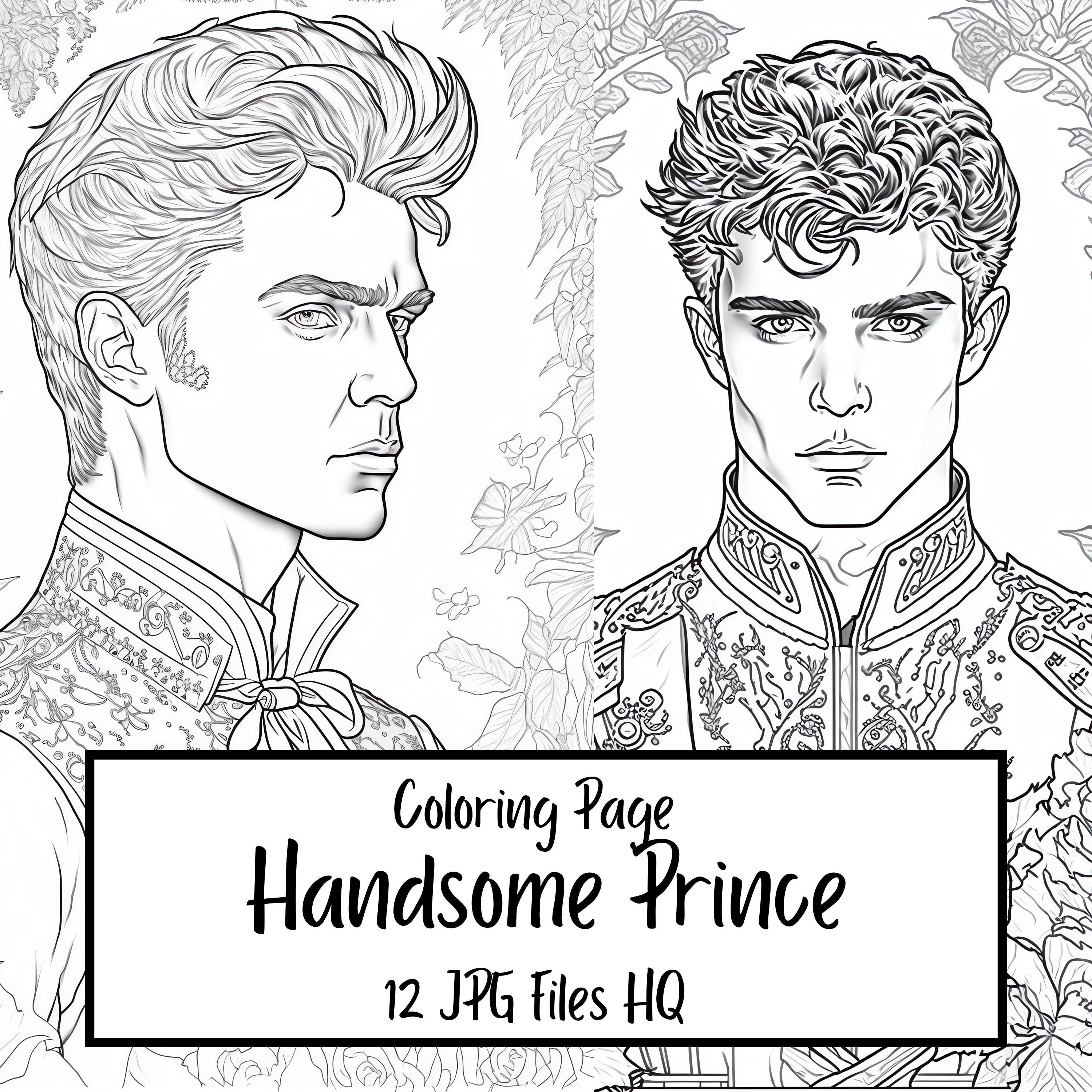 Prince Coloring Pages