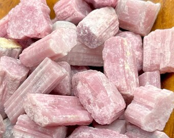 Pink Tourmaline, Rough Pink Tourmaline, Rubellite