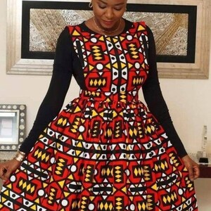Ankara dungarees outlet gown