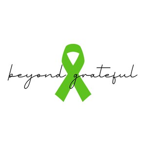 Cancer Awareness Ribbon Thank You Cards With Kraft Envelopes - Etsy