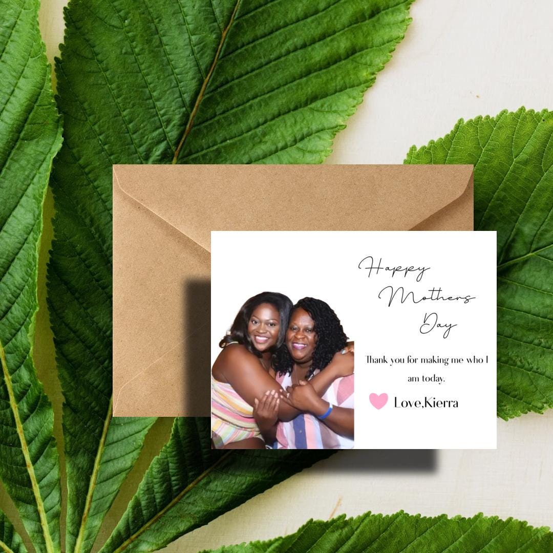 Custom Mother’s Day Photo Card | Personalized Mom Card | Digital Mother ...