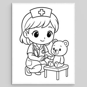 Zestaw kolorowanek Chibi – 22 urocze, drukowane arkusze do kolorowania dla dzieci