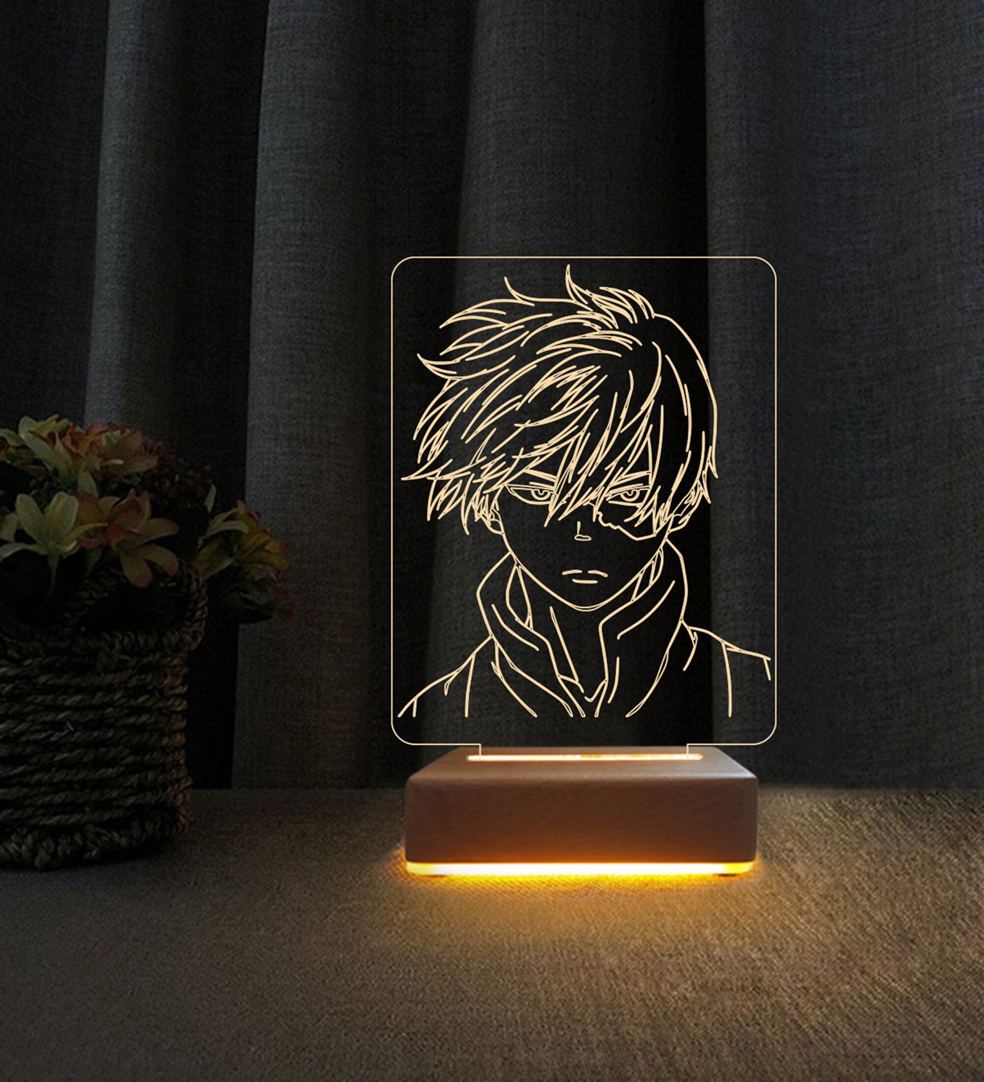 Buy Anime Lamp 3D Jujutsu Kaisen Satoru Gojo LED Night Light for Bedroom  Decor Birthday Gift Satoru Gojo LightRemote Control Online at  desertcartINDIA