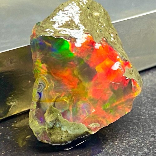 23.00 crt Genuine opal shops RAW ROUGH OPAL/ Crystal Opal Fire Opal Welo Opal Ethiopian Opal Birthstone Opal Christmas Sale