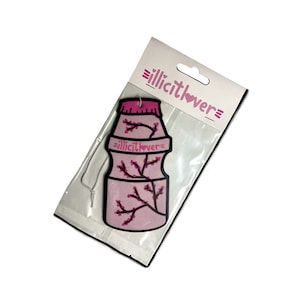 sakura / cherry blossom strawberry yakult hanging car air freshener  | Car Accessory