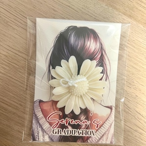 Segnaposto Candela, Matrimonio, Laurea, Comunione, Battesimo, Nascita, Margherita, Girasole, Bomboniera