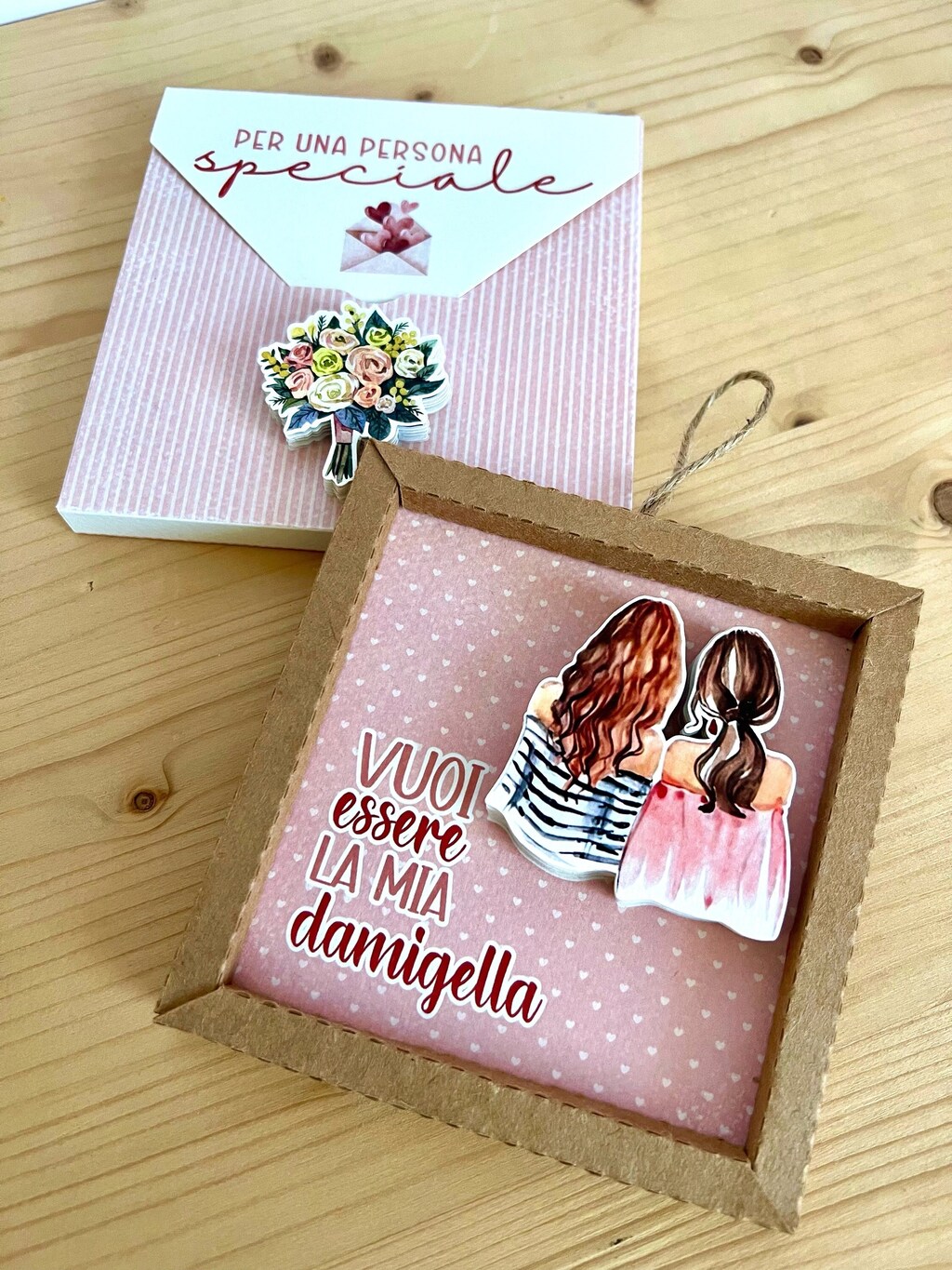 Regalo Unico Per Padrino: Set Con Apribottiglie In Legno E Sottobicchiere In Sughero – Ideale Per Richiesta Padrino O Compleanno