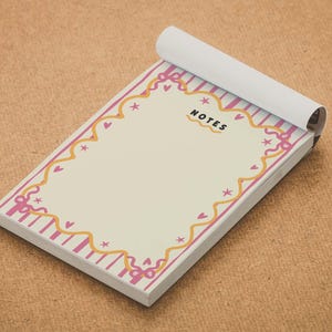 Quirky Printable Notepad Designs | Craft Business Stationery Templates ...