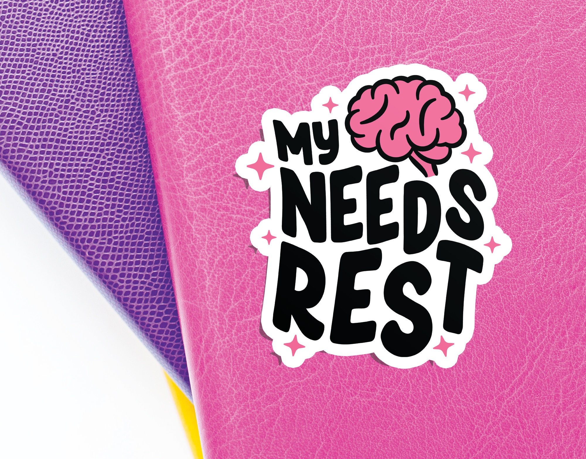 My Brain Needs Rest SVG PNG: Mental Health, Self Care Design (digital ...