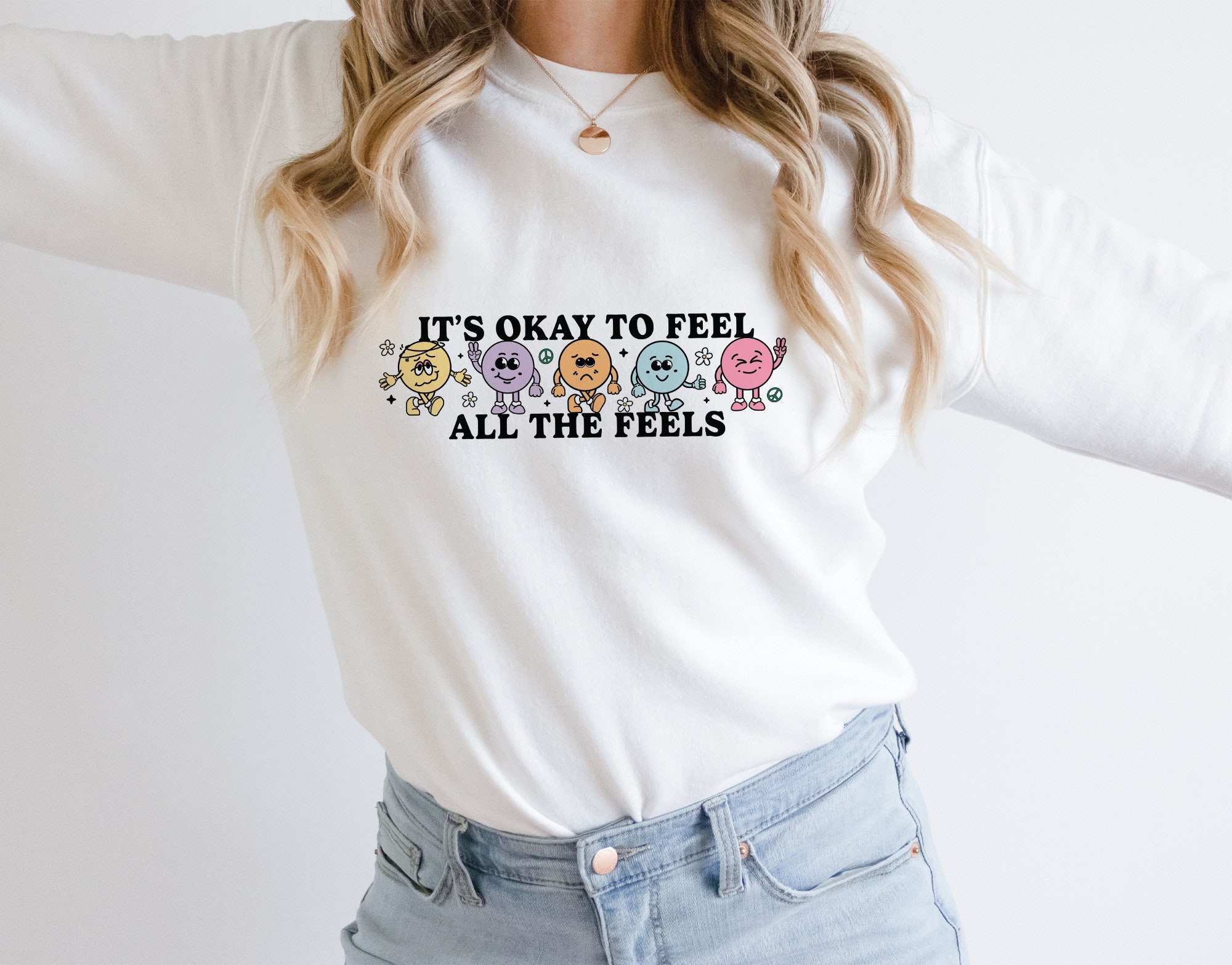 Its Okay to Feel All the Feels SVG PNG Love Yourself Svg - Etsy UK