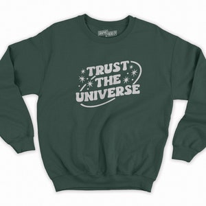 Trust the Universe SVG, Groovy Svg, Design for T-shirt, Sticker, Mug ...