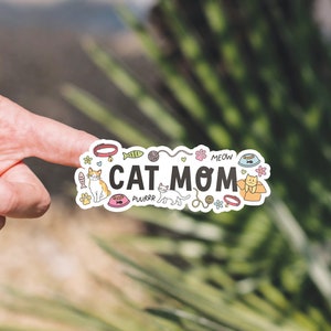 Cat Mom PNG File, Funny and Cute Design for Cat Lovers, Crazy Cat Lady ...