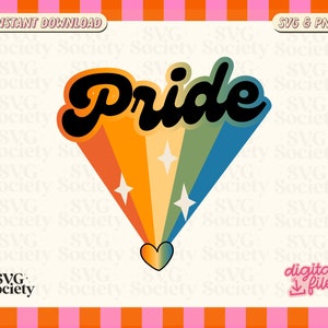 Pride  SVG, LGBT Svg, Gay Pride Svg, Pride Month Svg, Cricut & Silhouette cut file, lgbt svg cricut file, gay pride png design