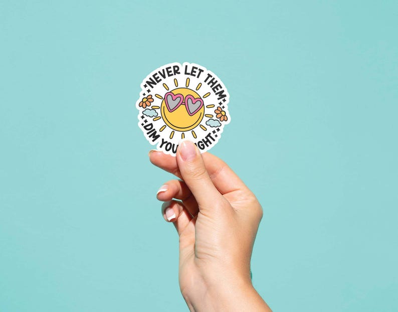 Never Let Them Dim Your Light SVG and PNG File, Cute Creative ...