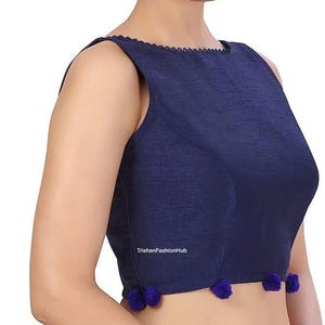 Handmade Designer Women Saree Blouse, Indian Sari Blouse, Sari Blouse, Women Blouse, Saree Blouse, Crop Top, Readymade Sari Blouse