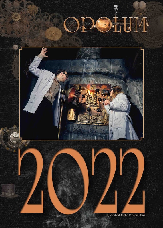 Steampunk Calendar 2022 Steampunk A4 Calendar 2022 | Etsy Uk