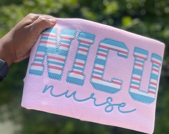 NICU Nurse Sweatshirt, Embroidered Nurse Gift, baby nurse shirt, baby nurse sweatshirt, Gift for Nurses, Nurse gift, Neonatal Nurse Shirt