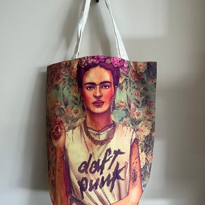 Frida Inspirierte Canvas Bucket Bag