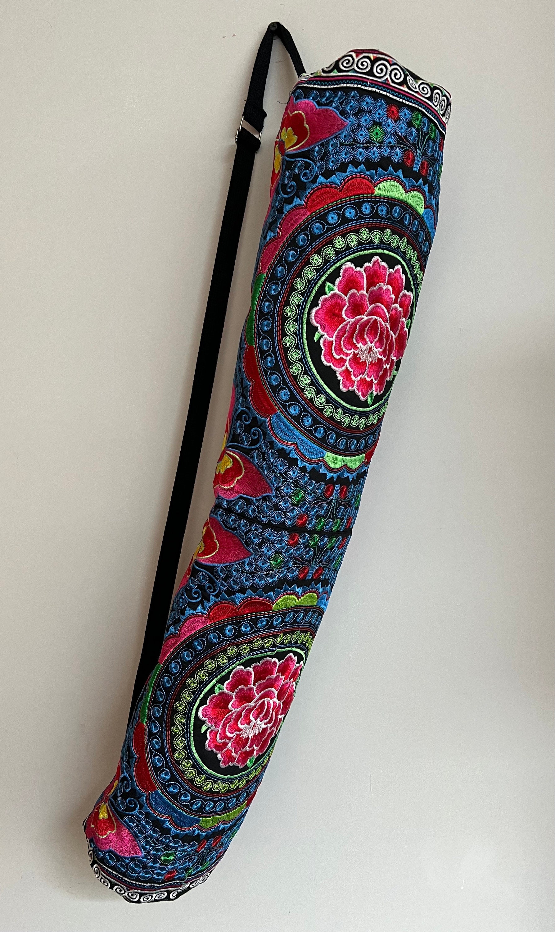 Sac de Transport pour Tapis de Yoga Pliable Grande Capacité