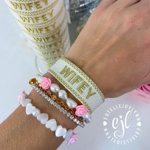 Wifey Woven Bracelet Wifey Woven Bracelet