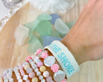Down the Shore Bracelet Down the Shore Beach Bracelet Jersey Shore Bracelet Beach Jewelry Jersey Shore Etsy