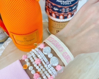 Happy Hour Friendship Bracelet / Cosmo Girl Bracelet / Cocktail Bracelet / Rose' all day Bracelet / Beer Taster / Cheers Babe / Wine O'Clock