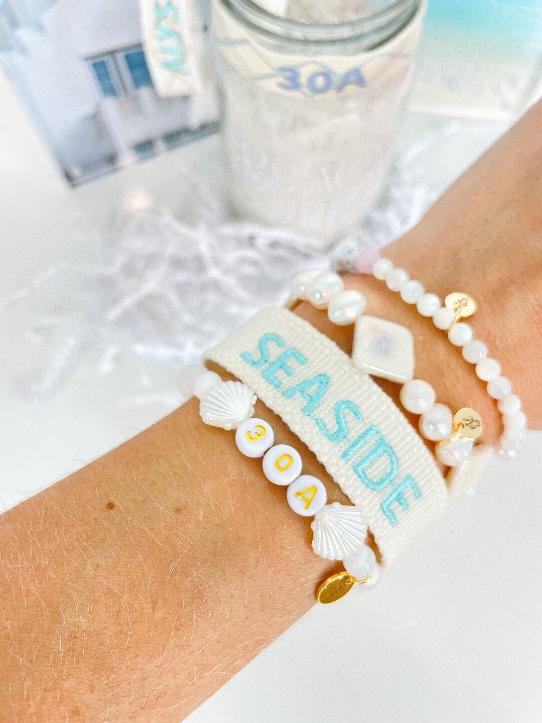 Seaside Beach Bracelet Tassel Bracelet 30A Jewelry Whimsical