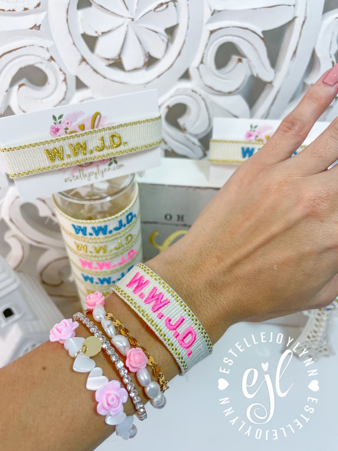 W.W.J.D. Bracelet / WWJD Tassel Bracelet / What Would Jesus Do Etsy