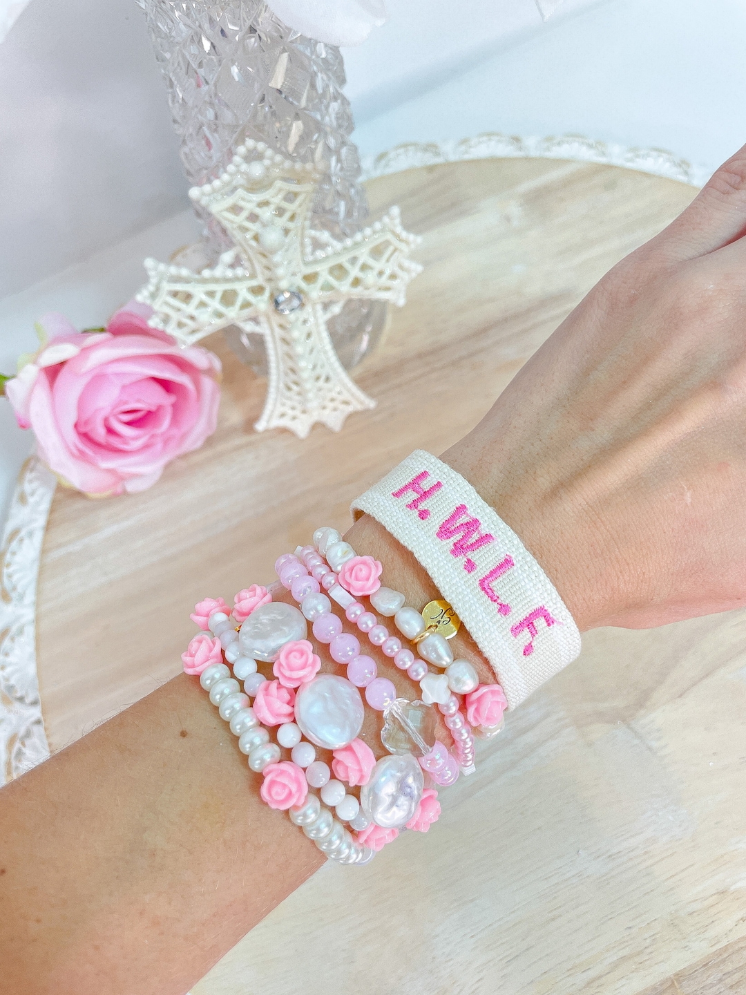 HWLF Bracelet / HWLF WWJD Tassel Bracelet / Answer to What Would Jesus