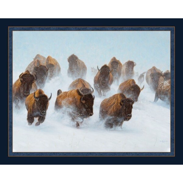 Buffalo Panel Quilt Etsy