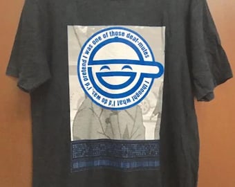 Vintage Cospa Anime Ghost In Shell Pill Logo T shirt Men Women Large Size