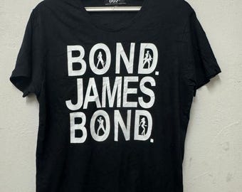 James Bond 007 Film T shirt / Y2k Vintage T shirt Film / Quantum Trost James Bond Titel / Daniel Craig Actor Tee / Größe M