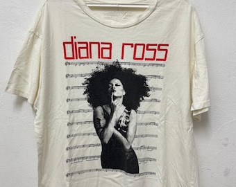 Diana Rosa Photo Tee / Photographer Tee / Rock band Tee / music tee / Pop Music / Size XL