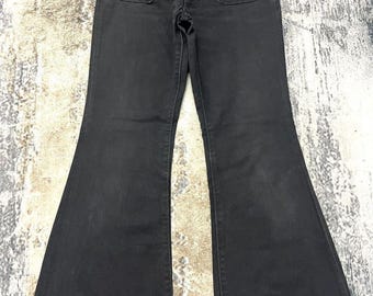Jeans vintage Wrangler Bush Pant Pocke / Jeans in denim Wrangler / Jeans in denim bootcut / Jeans retrò Wrangler / Denim unisex / vita 28