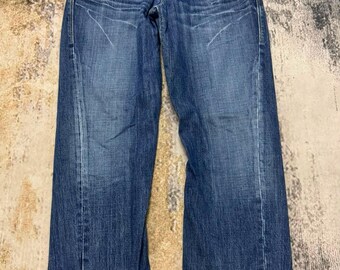 Vintage Levis Enginnering Blue  Jeans / Denim Jeans / Streetwear Hard Wear Jeans / Size 30