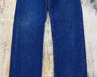 Vintage 90's 501 Levis Jeans / Denim Levis Trouser / Blue Levis 501 Button / Levis Size 29