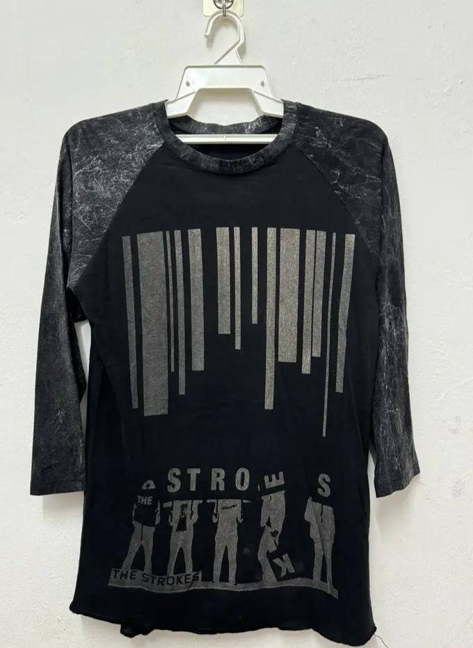 The Strokes ストロークス ビンテージ バンドTシャツ M 00s ○古着