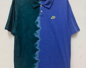 Nike Challenge Court Vintage anni '90 / Nike Tennis Vintage / Polo Nike Vintage / Polo Nike Ringer / Taglia M