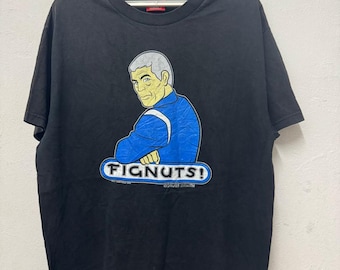 Vintage Y2k Swim Adults Sealab Fignuts Cartoon Network / Cartoon T shirt / Size L