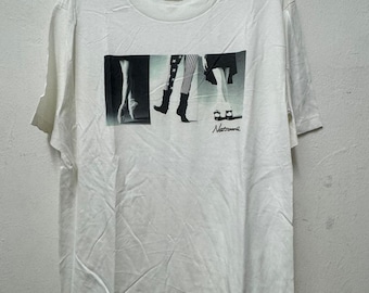 Vintage 90's Natsume Belly Dance T shirt / Vintage Dance Photofolio T shirt / Graphic T shirt Box Logo Tee / Size L