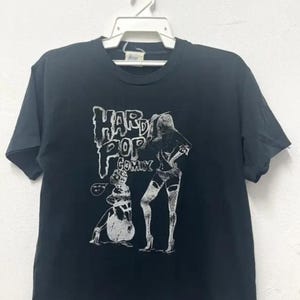 Vintage 90s Fashion Victim Bettie Page Bondage Graphic T