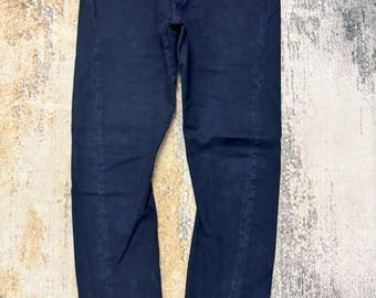 Vintage Levis Enginnering Black Jeans / Denim Jeans / Streetwear Hard Wear Jeans / Size 30