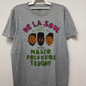 De La soul Rap tees New York / Hip Hop T shirt / Group Raptees Shirt / Brand Shirt Promo Music Album / Men Women Size M